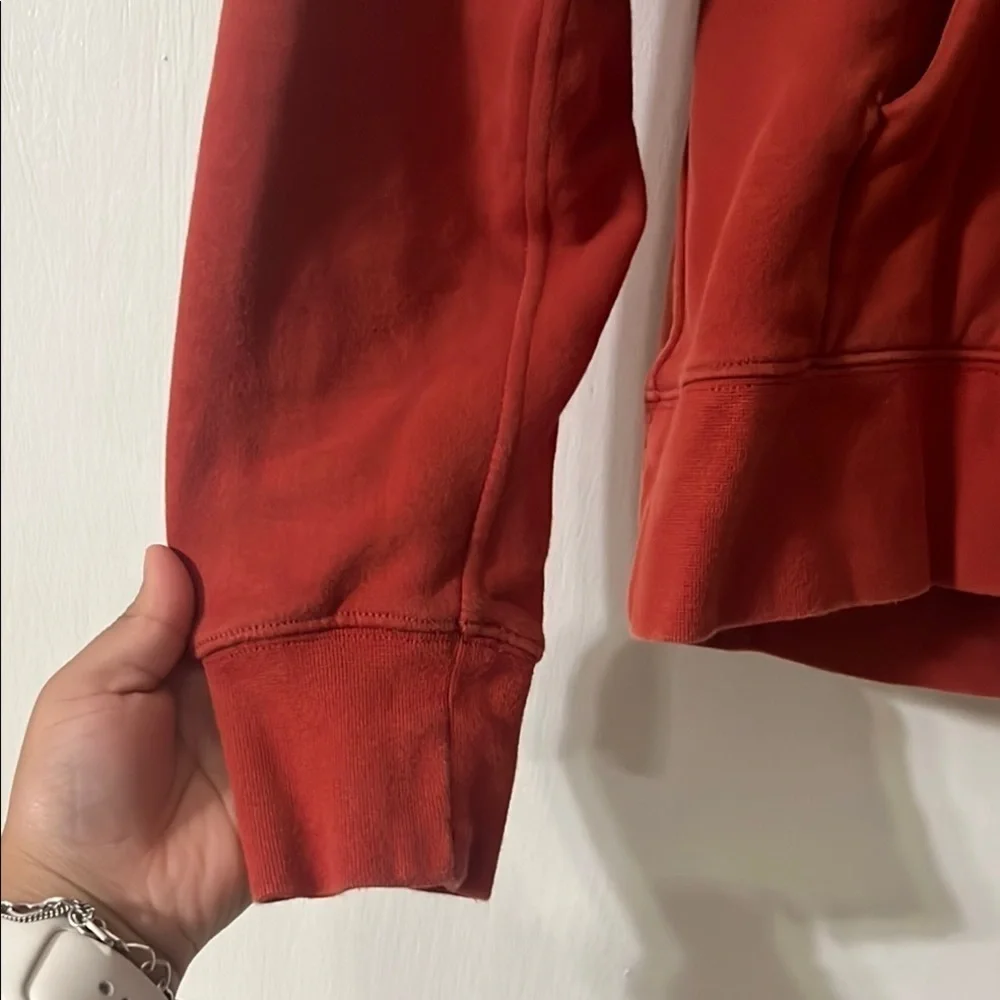 Lululemon Red Hoodie with Front Pocket